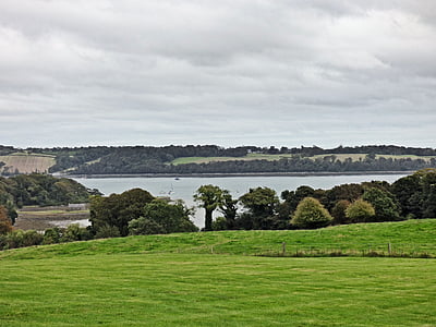 Lough, Strangford, Noord, Ierland, Ulster, County, huis