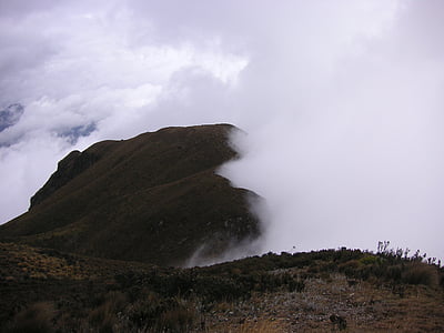 montagne, Guagua, Pichincha, Équateur, nature, paysage, scenics