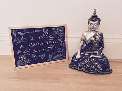 Buddha, Meditation, själ, andliga, buddhismen, mediterar, fredliga