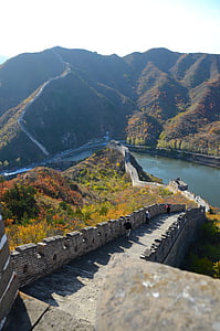 Žluté hory, Peking, Čína, Velká čínská zeď