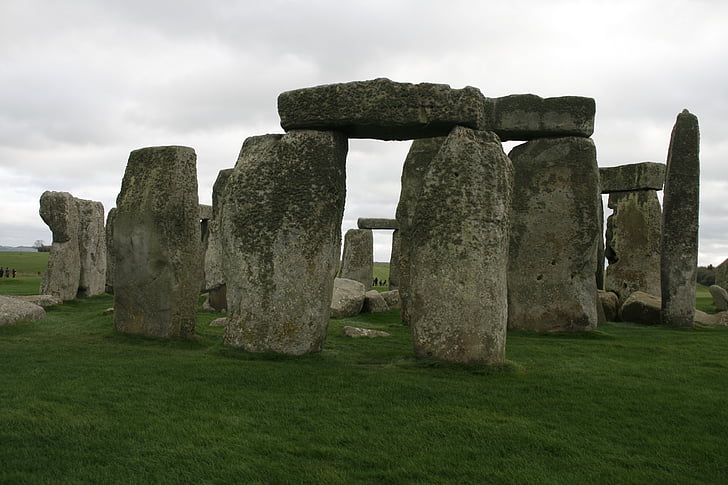 Stonehenge, Wiltshire, England, Amesbury, Storbritannia, Gil dekel, himmelen