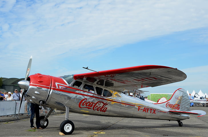 aircraft, coca cola, sky, airplane, air Vehicle, airport, transportation
