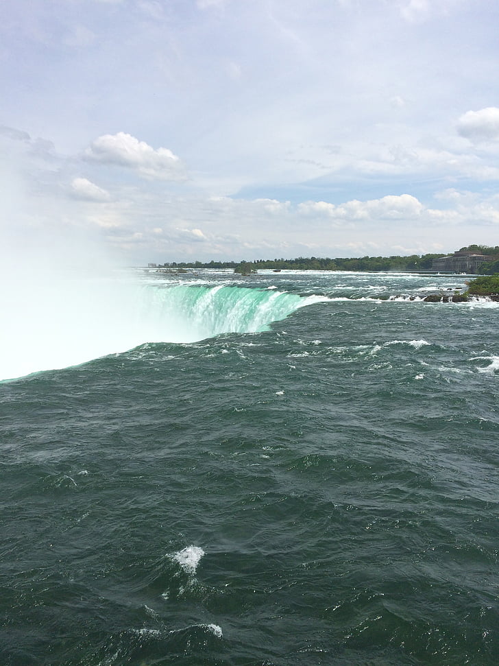 chute d’eau, Niagara, Canada, mer, vague, eau, nature