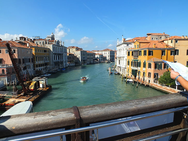 Canale grande, Venècia, Itàlia, Venezia, ciutat, vacances, Venècia - Itàlia