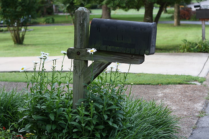 brevlåda, brevlåda, brev, post-, Letterbox, kommunikation, utskick