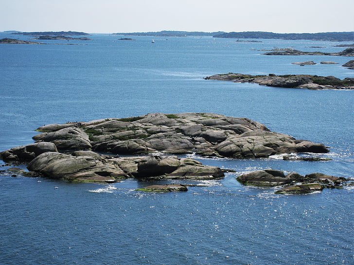 Thụy Điển archipelago, ở göteborg, hạt Västra Götaland, Thuỵ Điển, biển Baltic, Gothenburg, Thụy Điển