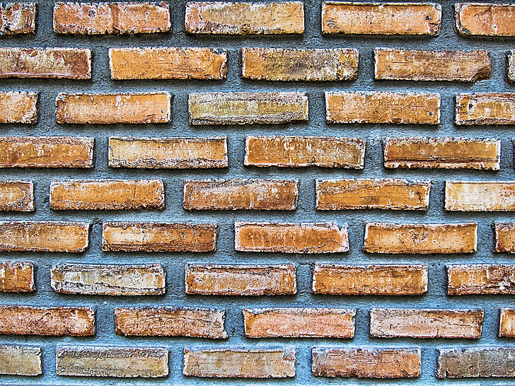 wall, masonry, texture, brick, joints, red, bricked