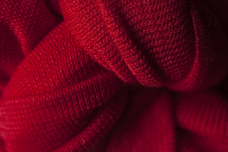 ผ้า, โหนด, สีแดง, ความรัก, ผลิตภัณฑ์, การถ่ายภาพ, สวยงาม