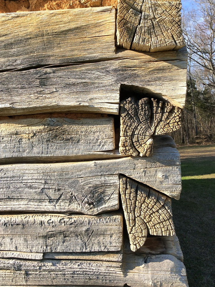 Шайло, дървени, кабина, дърво - материал