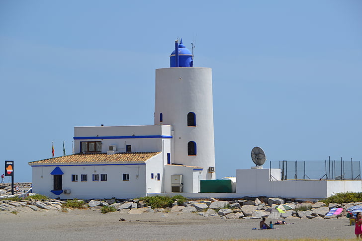 Lighthouse Laterne, Spanien, Sommer