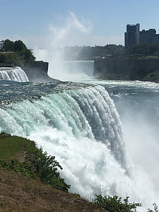 Niagara, air, air terjun, Ontario, tempat-tempat menarik, Kanada, Air Terjun Niagara