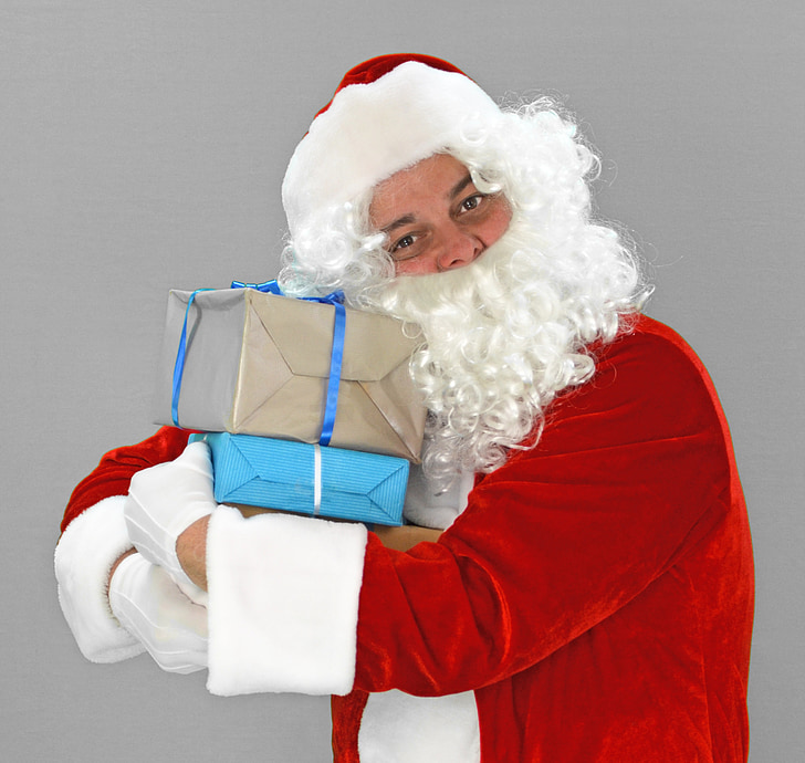 božič, božič, Santa, Nicholas, Božiček, darila, paketi