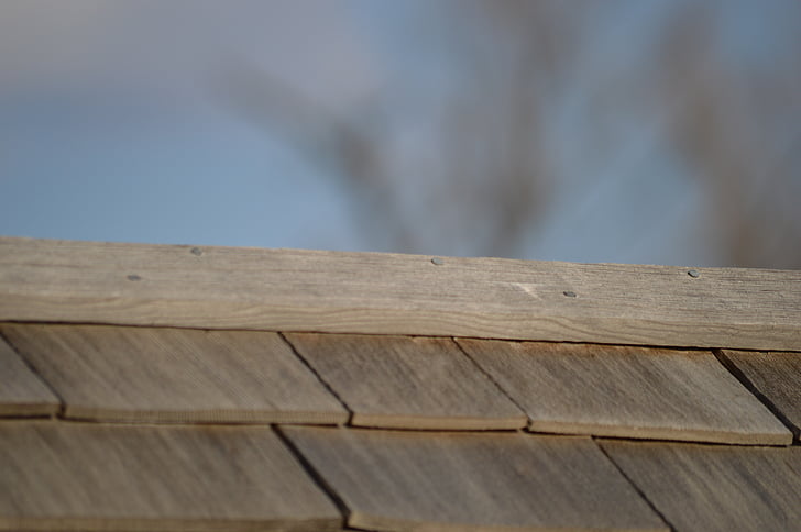 strehe, skodle, lesa, Zunanjost, na strehi, gradbeništvo, strešne kritine