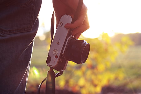 fotoğraf makinesi, Holding, kişi, Fotoğraf, fotoğrafçı, Dijital, doğa