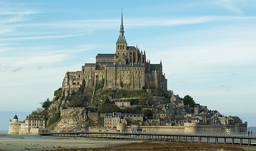 Normandiet, Mont saint michel, Abbey