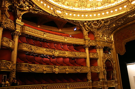 operaen i paris, Opéra garnier, teater