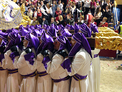 España, Lorca, Semana Santa, desfile, procesión