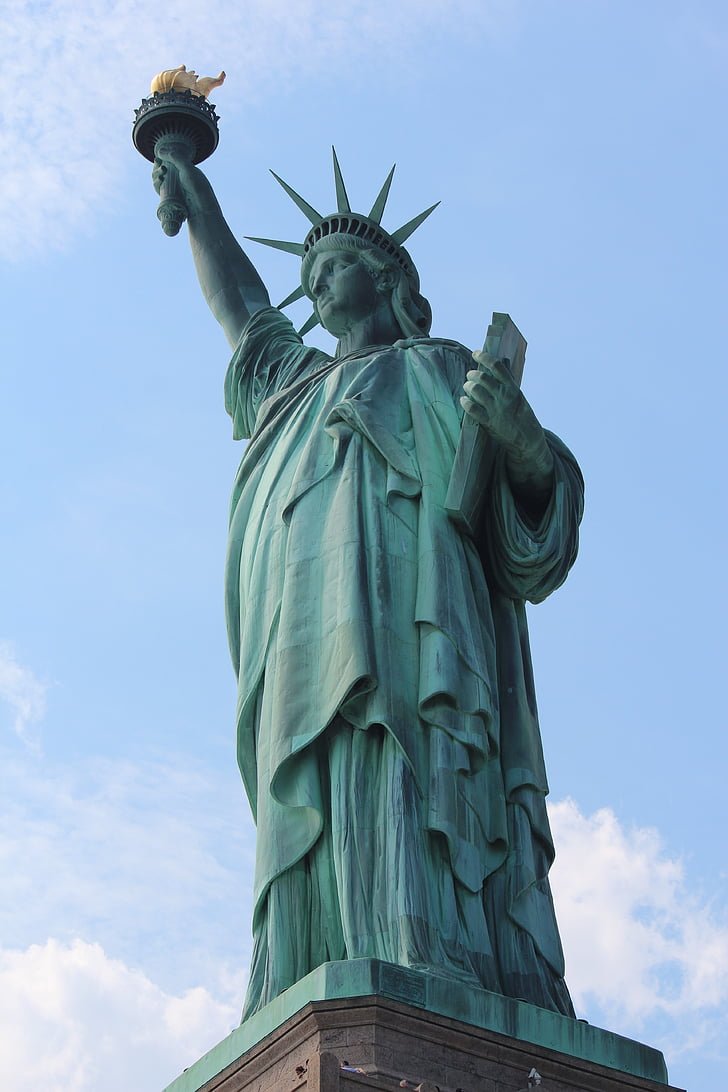 Amerika, New york, statue, USA, amerikansk, dom, hukommelse