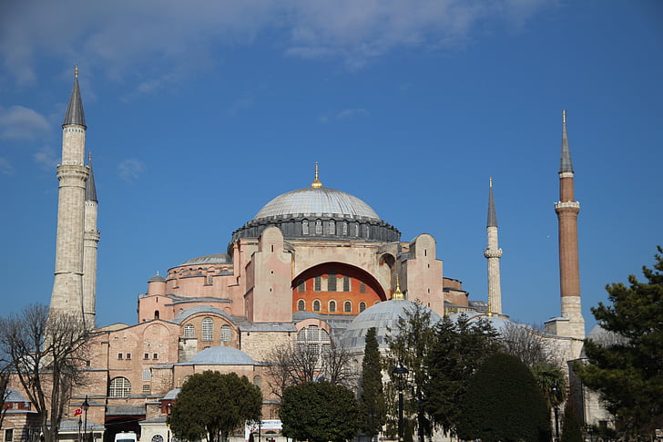 hagia sophia, istanbul, turkey, sultanahmet, cami, aesthetics, architecture
