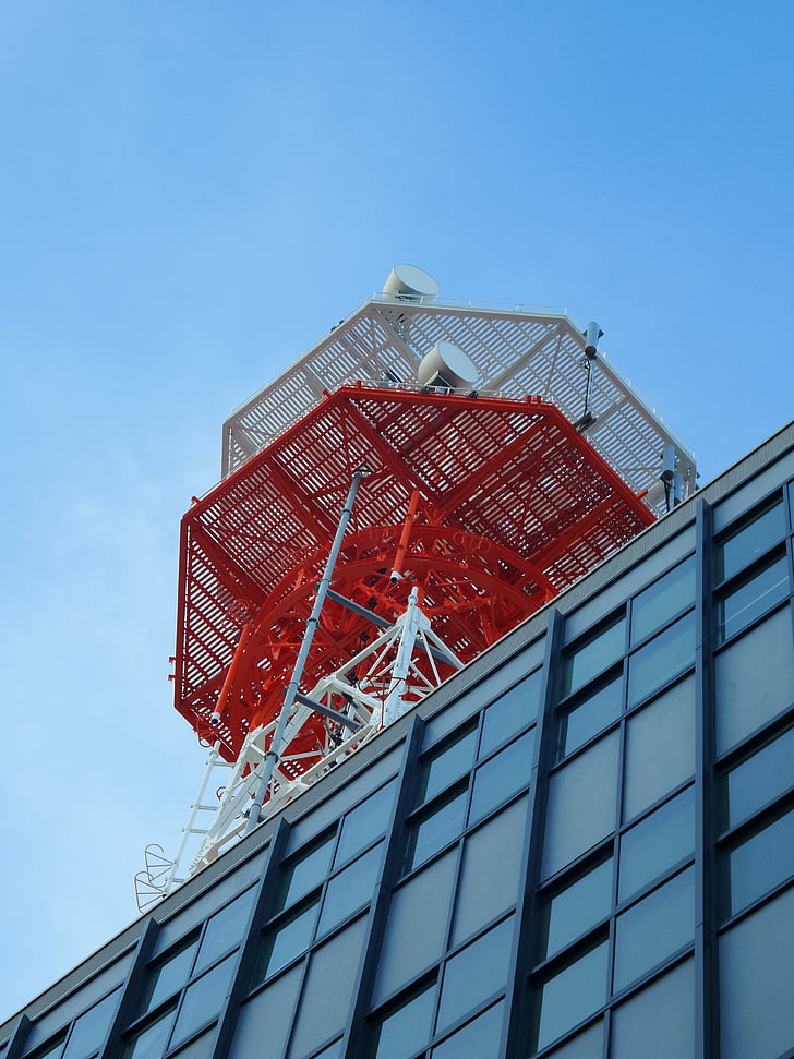 GSM, Tower, antenne, kommunikation, radio-og, telekommunikation, mikroovn
