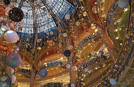 ornamenter, dekoration, Christmas baubles, bobler, juledekoration, Interiøret i den, julepynt