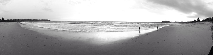 Plaża, piasek, sur, Ocean, Latem
