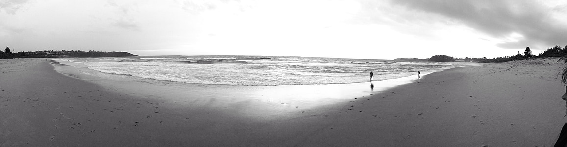 пляж, песок, Sur, океан, Лето