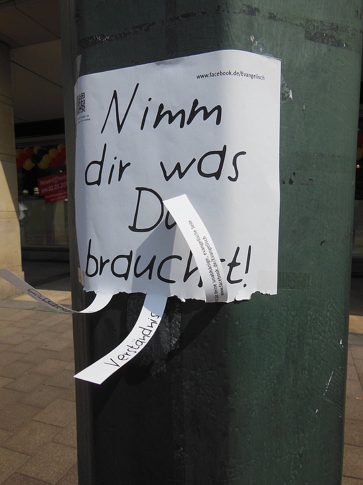 poster, church, kirchentag, hamburg, solution