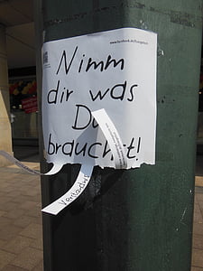 плакат, Църква, kirchentag, Хамбург, разтвор