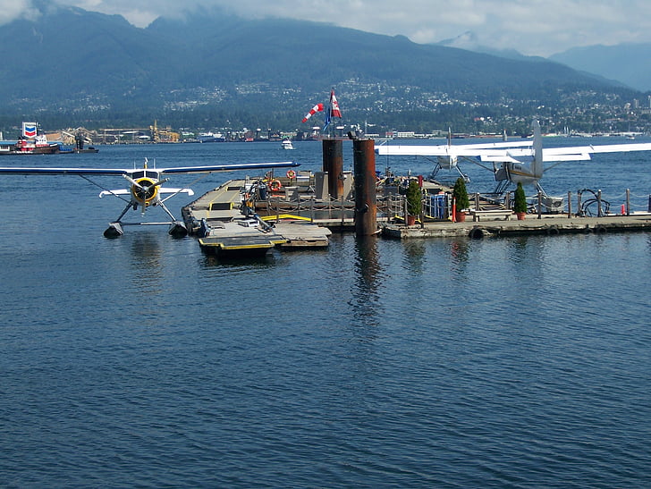 Vancouver, hydroplán, Kanada, Cestovanie, preprava, Kanadský, BC
