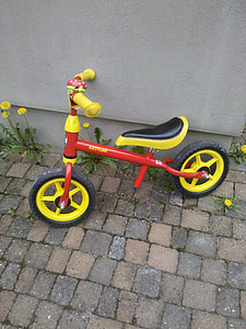 bicicleta de niño, impulsor, Kettler, bicicleta, rueda, ciclismo, al aire libre