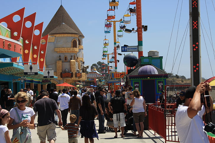 Yhdysvallat, California, Festival, kesällä, Viihde, Amusement fair, Carnival