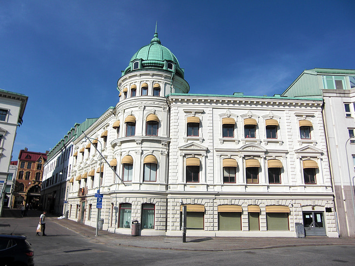 Kitajske ambasade, Švedska, Göteborški, centru, arhitektura, stavb