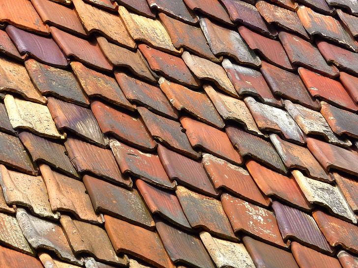 roof, old, home, antique, architecture, building, bricks