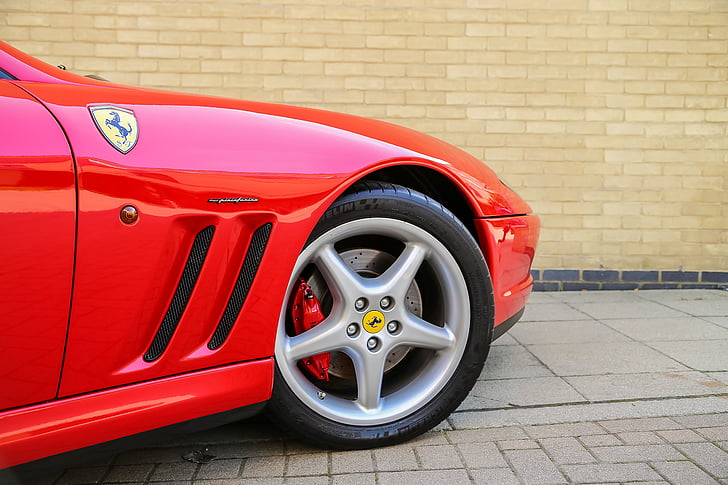 Ferrari, bil, ytelse, rød, automatisk, bil, stil