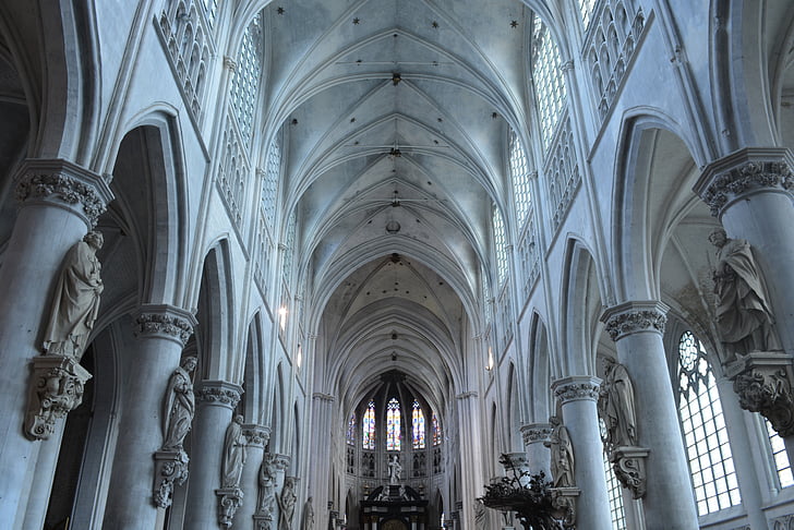bažnyčia, saugyklose, tikėjimas, religija, Architektūra, Mechelen