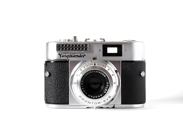 analog, kamera, Voigtlander, hipster, nostalgi, gamle, fotografi