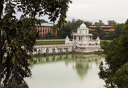 水, 纪念碑, pokhari, 纪念碑, 建筑, 旅游, 圣洁