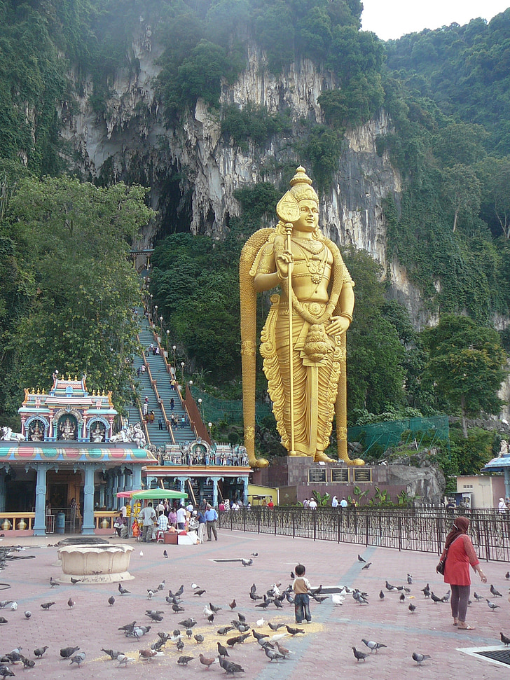Hindu, Santuario, Malaysia, Induismo, Kuala, Lumpur, Grotta
