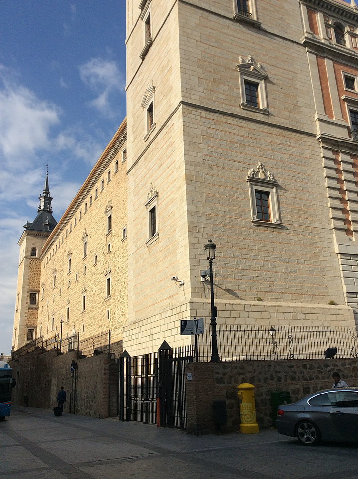 byggnad, historia, Toledo, gamla