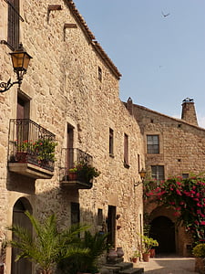 aldeia medieval, amigos, Empordà