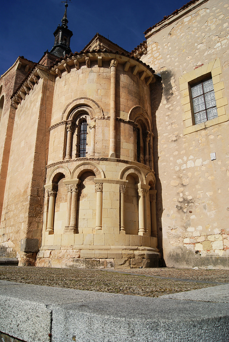 Kościół san martín, Segovia, Architektura, Hiszpania, Pomnik