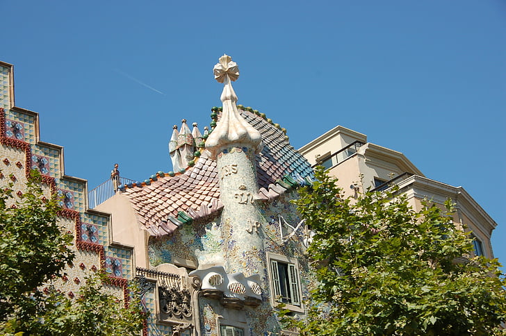 Gaudi, Barcelona, ceļojumi, arhitektūra, slavena vieta