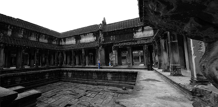 Siem høste, Angkor wat, tempelet