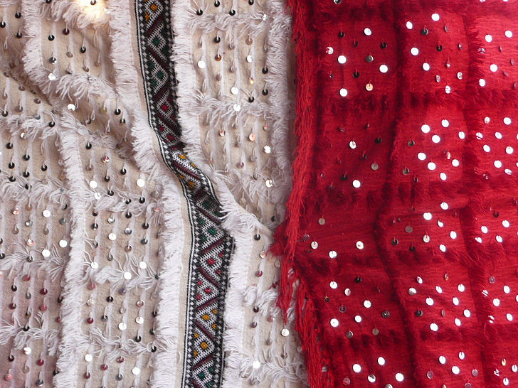 textílie, Marocký, arabčina, štruktúra, Farba, látok, farebné
