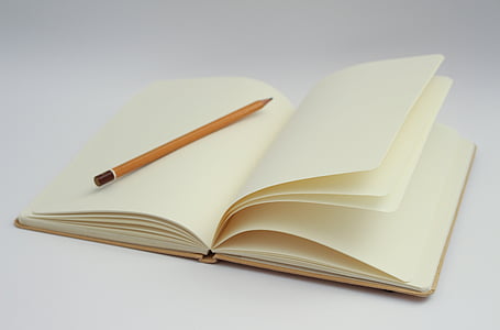 beginning, blank, blank page, book, diary, empty, ideas