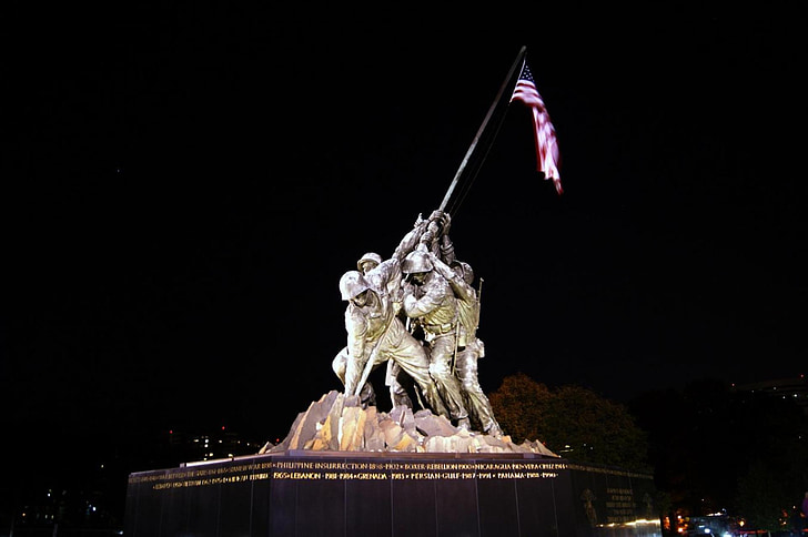 Iwo jima, marines, Memorial