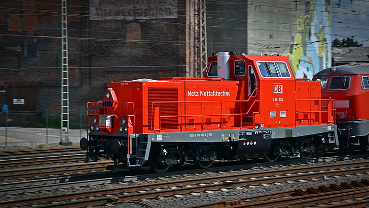 DB, Loco, transportu towarowego, Pociąg, kolejowe, Deutsche bundesbahn, lokomotywa