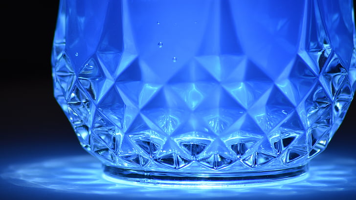 abstract, art, blue, bokeh, bright, crystal, crystal clear