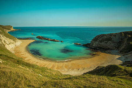 durdle usa, Lulworth cove, ocean, la mare, Tara, Bay, Dorset